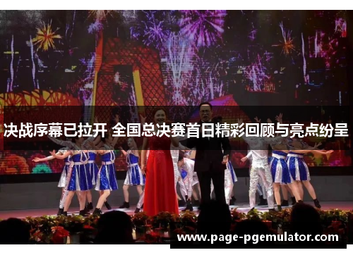 决战序幕已拉开 全国总决赛首日精彩回顾与亮点纷呈 决战序幕已拉开 全国总决赛首日精彩回顾与亮点纷呈