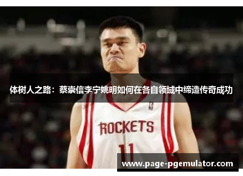 体树人之路:蔡崇信李宁姚明如何在各自领域中缔造传奇成功 体树人之路:蔡崇信李宁姚明如何在各自领域中缔造传奇成功