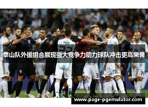 泰山队外援组合展现强大竞争力助力球队冲击更高荣誉